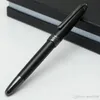 Limitowana edycja Wysokiej jakości Mat Mat Black Ballpoint Rollerball Pen Classique School Office Dostawa z numerem XY20061082388110