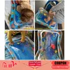 Baby vatten lek mage tid leksaker för nyfödda playmat pvc toddler roligt aktivitet inflatbale mat spädbarn leksaker seaworld carpet lj201113