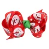 Babymeisjes Bronrettes Kerst haar clips Xmas cadeau haarspelden kinderen feest bowknot kinder haaraccessoires QHC044