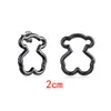 New 925 Sterling 100 Silver Bear Stud arrings Classic Pierced Action Manufacturers Clusts 3497616