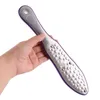 Rostfritt stål fotrasp fotfil callus remover pedicure verktyg fötter vård pedikyr för att ta bort hård hud 553197108983