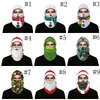 Christmas Designs Mask Child Adult Outdoor Ski Warm Hood Winter Digital Printing Headwear Bandana Adjustable Scarf Xmas Decoration LSK1901