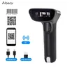 Aibecy Handheld 1D / 2D / QR Barcode-Scanner USB-kabelgebundener Barcode-Reader-Unterstützung Zwei-Wege-Handbuch / Auto-kontinuierlicher Scanning1