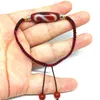 Bracelet réglable fait à la main Agate Money Hook Tibétain Dzi Perle Amulette Bonne Chance Couleur Rouge Haute Qualité CX200612