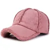 Faux Suede Fleece Winter Dad Hat Women Mens Cap Brown Grey Pink Six Panel Baseball Cap Adjustable266Q