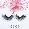 5d Dolar Mink Włosy rzęsy 25mm 3D Mink rzęsy Długie pełne naturalne makijaż Fałszywe rzęsy Criss-Cross Wispies Puszyste Eyelashes Extensions