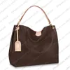 Bolsas femininas de ombro Bolsas de axilas de couro de alta qualidade com impressão de flores bolsa crossbody código de série Sacolas de compras de moda LB19 bolsa feminina