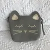 Nouveau porte-monnaie pour enfants bébé chat Mini sac à bandoulière mignon princesse sacs de messager Faux daim petits sacs pour enfants fille