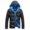 Men's Down & Parkas Modish Wave Hoody Parka 2022 Winter Jacket Men Clothes Pockets Abrigo Hombre Quality Light Coat Warm Tops Coats1