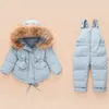 Russische winterjas kinderen overalls voor meisjes jongens kinderen