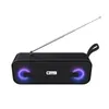 2023 Antenna per altoparlante Bluetooth Luce a LED Fashion square 5.0 EDR doppio woofer Radio FM 3D Stereo Maniglia con gancio portatile Pulse BT NR2016FML