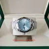 BP Factory Orologi di alta qualità 40mm Quadrante arabo Day-Date 228206 President Ice Blue Dia lAsia 2813 Movimento Meccanico Automatico Orologio da uomo Orologi da polso da uomo