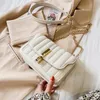 Vintage PU Leather Bags for Women 2021 Fashion Chain Crossbody Shoulder Bag Lady Trend Handbags and Purses 4 colour