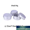 300pcs 10g/10ml Aluminum Tin Jar Metal Containers Lip Balm Container Empty Candle Jars Cream Pot Box