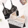 Bustiers & Corsets Women Sexy Lingerie Lace V Neck Floral Bralette Bra Tank Camis Underwear Crop Camisole Top1