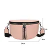 Nxy Handbag Luxury Designer Saddle Women Chet Bag High Quality Crobody Female Fahion Chain Hobo Banana Belt Pure 0214