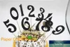 Großhandelsset mit 10 Stück silbernen Glitzer-Kuchenaufsätzen, personalisierte Geburtstagsparty-Dekorationen, Hochzeit, Cupcake-Zubehör, Zahlen von 0 bis 9