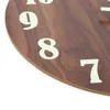 12 pouces veilleuse fonction horloge murale en bois Vintage rustique pays style toscan pour cuisine bureau maison silencieux sans tic-tac H1230