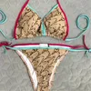 2022 Sexy Luxe Designer Bikini Badmode Vrouwen Push-up Patded Bikini Set Badpak Beachwear Zomer Dame Badpak