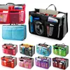 Storage Bags Portable Cosmestic Bag Women Ladies Outdoor Travel Insert Handbag Organizer Purse Liner Make Up Tidy