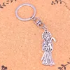 Moda Brelok 51 * 19mm Grim Reaper Death Zawieszki DIY Biżuteria Breloczek Key Chain Pierścionek Pamiątka Do Prezentów