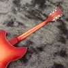 Модель 360 Cherry Sunburst Электро -гитара 12 Строка Rick Guitars 24 Frets Полу Hollow Body 2 Toaster Ric Pickups4891541