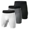 3 Pack Men Sports Roupa íntima respirável boxe Briefs homens shorts de compressão Ciclismo de fitness shorts de trecho