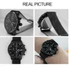 Schweiz HAZEAL Luxus Designer Uhr Männer Automatische Japan Quarzwerk Männliche Armbanduhr Mode reloj hombre Leder 2020 T200409