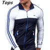 ZOGAA 2020 Plus Größe XS Herren Trainingsanzug 2 Stück Tops und Hosen Set Männer Outfits Casual Sport Anzug Baumwolle Slim fit Outfits Männer LJ201125