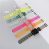 Siames Clear Straps Band com estojo transparente pulseira Bandas para Fitbit Sense Versa 3 Strap Substituição Plástica Loop Watchband Acessórios