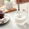 Stainless steel electric eggbeater kitchen baking beat egg milk frother Strong coffee blender Creative kitchen tools T9I00644