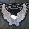 BONJEAN Mens Eagle Patch Noir Véritable Veste de moto en cuir + laçage US Flag MC Vestes de motard sans manches en peau de mouton Gris Patch 201128