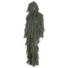 Jaktuppsättningar 3D Universal Camouflage Suits Woodland Clothes Justerbar storlek Ghillie Suit for Army Outdoor Sniper Set Kits11848