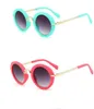 Children round Sunglasses with circular frames Fashionable Metal Ocean Pieces Children039s Sunglasses New Kids Sunglasses Kids6359262