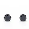 1 Pair No Piercing Round Zircon Magnetic Stud Earings For Women Men Kids No Hole Crystal Ear Studs Jewelry Magnet Earring5435466