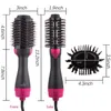 Top quality Hair Curler Brush Blow Dryer 1000W Hair Straightener Comb Hair Dryer Brush Curling Iron Styler Wet Dry3030746