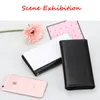 Sublimation Blank Ladies Wallet Bags PU Leather Long Bank Card Holder Black White Styles Passport Holders Fashion Gifts