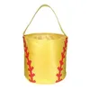 NEW! Basketball Easter Basket Sport Canvas Totes Football Baseball Soccer Softball Buckets Storage Bag Kids Candy Handbag sea shipping