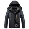 Зимняя флисовая куртка больших размеров 8XL 9XL, теплое пальто, парки, мужская водонепроницаемая верхняя одежда в стиле милитари, пуховая ветровка 201119