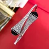 2022 Classic Diamond Cuff Bangle New Fashion Bracciale Braccialetti Donna 18k Braccialetti placcati oro bianco Regali di San Valentino Pochette Bijoux Accessori Commercio all'ingrosso