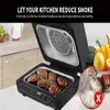 US STOCK Geek Chef Airocook Smart 7-in-1 Indoor Electric Grill Air Fryer Family Large Capacitya20 a12 a13