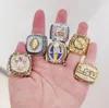 LSU 6PCS 2003 - 2019 Tigres Nacionais Champions Team Championship Ring Souvenirs Homens Fã Presente 2019 2020