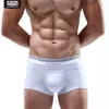 52025 Män Underkläder Boxers 3-pack Micromodal Horisontell Fluga Manliga Panties Andas Bekväma BoxersHorts Män Underkläder Sexig 201023