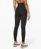 Pantalon de yoga pour femmes, couleur unie, taille haute, vêtements de sport, Leggings élastiques, Fitness, collants complets d'entraînement avec logo