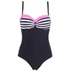 Raintropical Neue Plus Size Bademode Badeanzug Frauen Patchwork Abnehmen Retro Badeanzüge Weibliche Große Schwimmen Tragen T200114