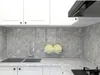 Fonds d'écran Marbre Peel et Stick Stickers muraux amovibles auto-adhésifs résistant à l'huile papier peint imperméable pour cuisine salle de bain décorative