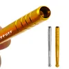 Toppuff 90mm Aluminium Palenie Jeden Hitter Bat Mini Metal Tobacco Uchwyt Rury Suit Drewniane Duglout Case Hurtownie