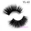 Vmae 5D 25MM Mink Eyelashes Siberian Mink Fur lashes Sexy Custom Private Label long fluffy Eyelash Soft Natural 3D Mink Eyelashes Extension