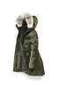 Kanada Kobiety Rossclair Parka Wysoka jakość długiej z kaptury wilk futra moda ciepła kurtka na zewnątrz ciepły płaszcz DH303Y