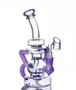 7,9-Zoll-Glasbong Dab Rig Wasserpfeifen Feb Egg Wasserbongs Recycler Bohrinseln Glasrauchrohr mit 14-mm-Glasknaller